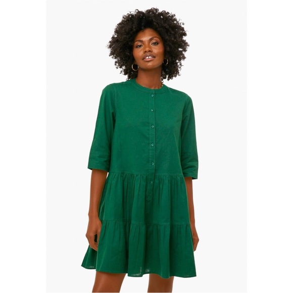 NEW Apiece Apart Maurino Drop Waist Mini Dress Jadit XL - Picture 1 of 17